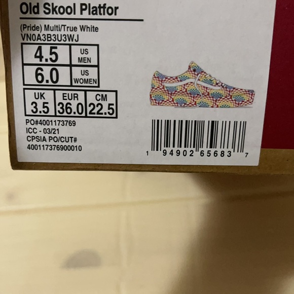 Vans Old Skool platfor women’s NWT - Picture 6 of 12